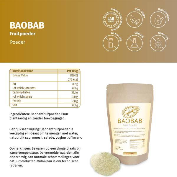 Baobab Fruchtpulver
