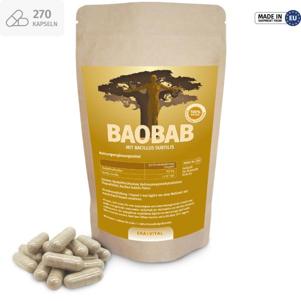 bacillus subtilis baobab frucht pulver