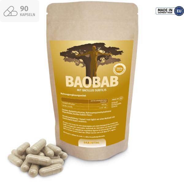 bacillus subtilis baobab frucht pulver