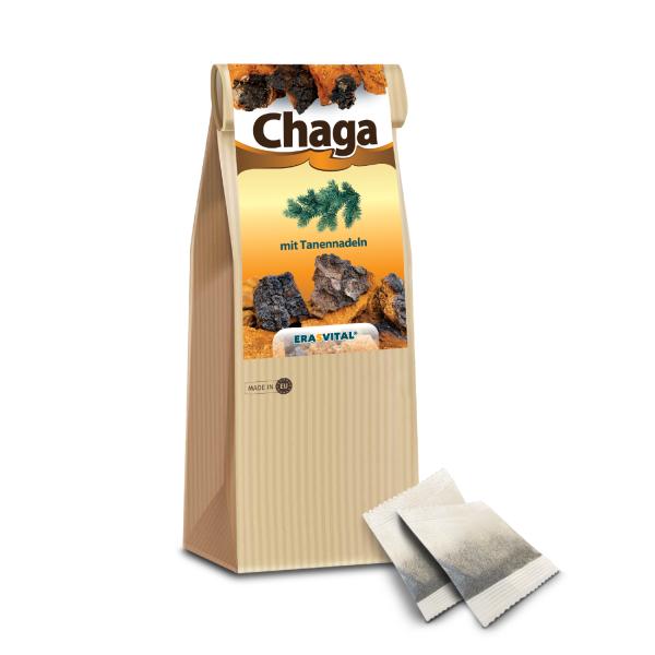 Chaga-Pilz - Im Teebeutel - OHNE Tassenreiter