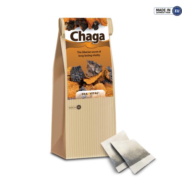 Chaga-Pilz - Im Teebeutel - OHNE Tassenreiter