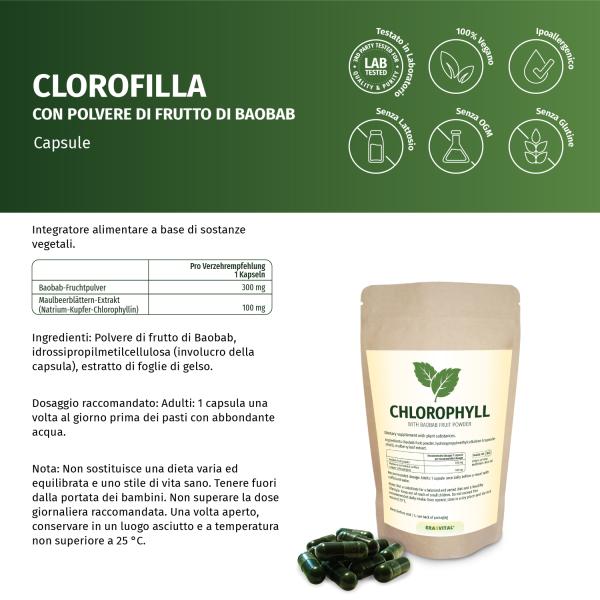 Chlorophyll Kapseln - Geruchsbindung und Frischegefühl