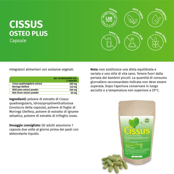Cissus Osteo Plus Kapseln