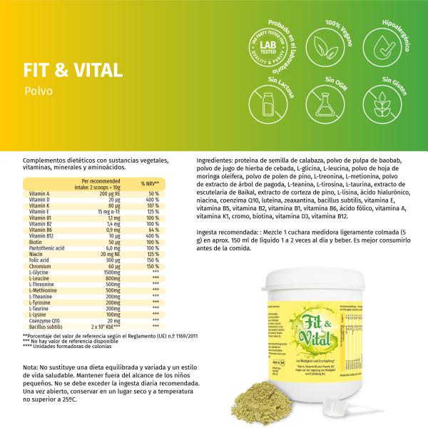 Fit & Vital Pulver - Erfolgreiche Darmsanierung & mehr Energie im Alltag