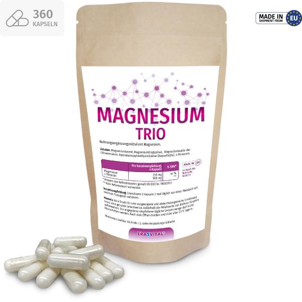 Magnesium Trio, Kapseln