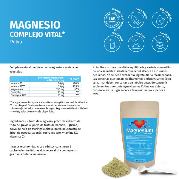 Magnesium Vitalkompex Pulver