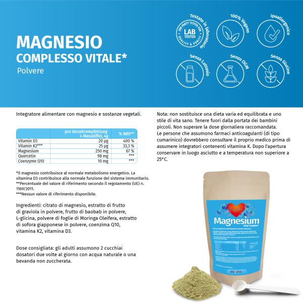 Magnesium Vitalkompex Pulver