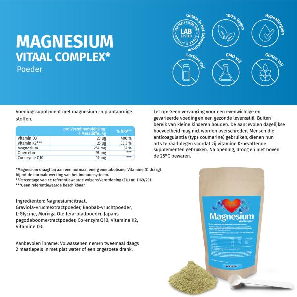 Magnesium Vitalkompex Pulver