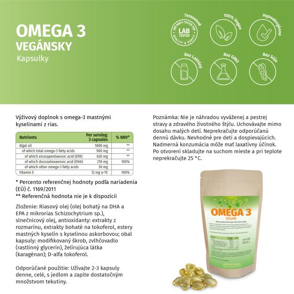 Omega-3-Algenöl - vegane Quelle für EPA und DHA