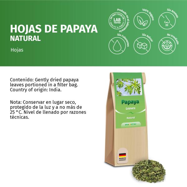 hojas de papaya