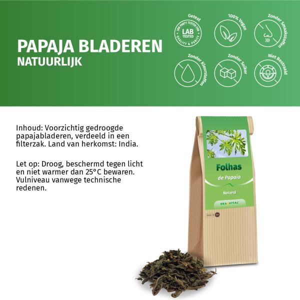 Papaya Blätter und Stängel geschnitten, Indien