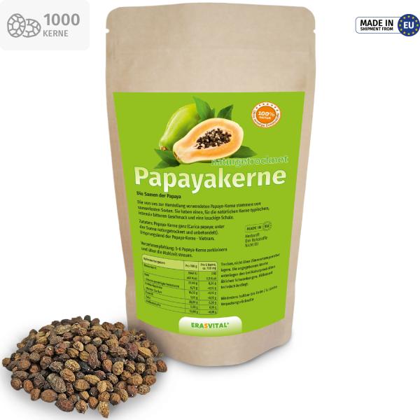 Papaya-Kerne samenfest kein Hybridsaatgut