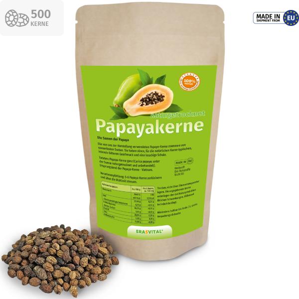 Papaya-Kerne samenfest kein Hybridsaatgut
