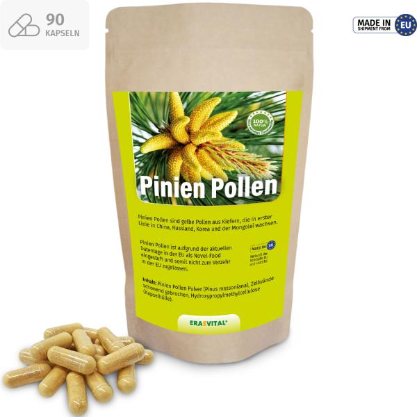 Pinien Pollen Kapseln