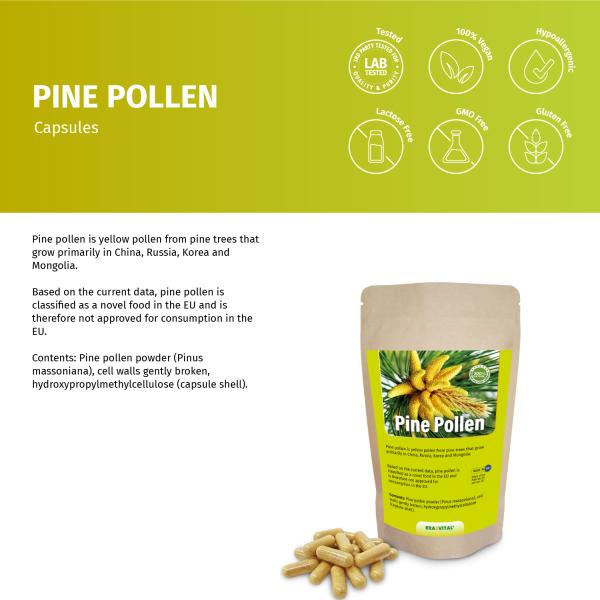 pine pollen capsules
