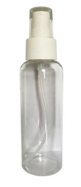 Kunststoffflasche mit Zersteuber Tall Boston Round, PET,  100 ml