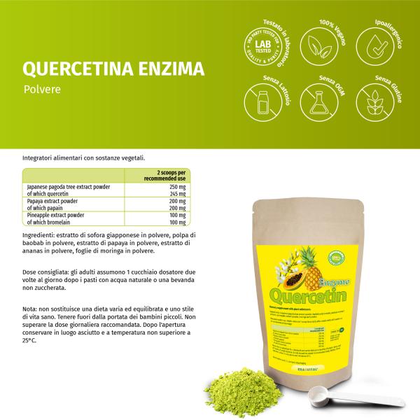 Quercetin Enzym Pulver