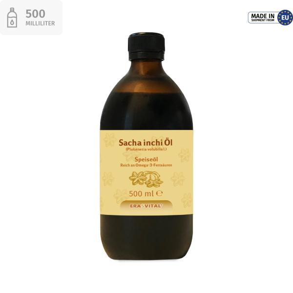 Sacha Inchi Öl (Inka Nuss Öl) aus erster Pressung