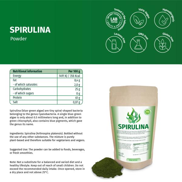 Spirulina Pulver