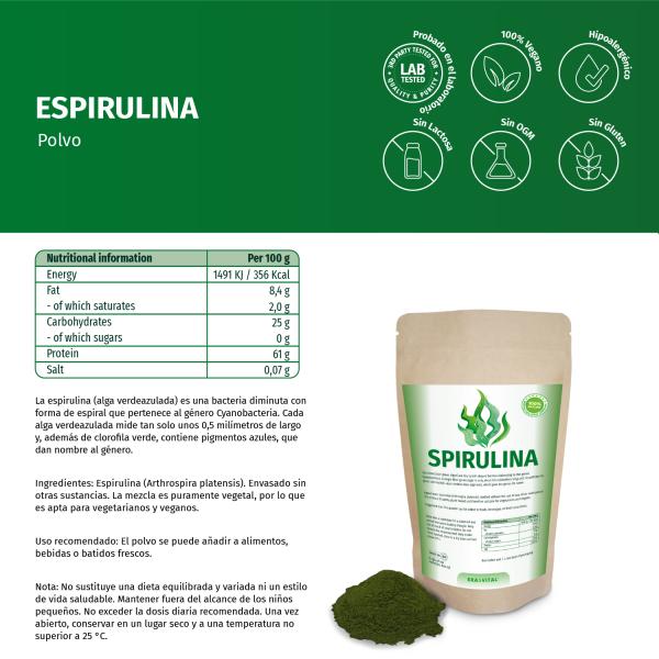 Spirulina Pulver