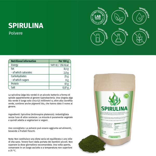 Spirulina Pulver