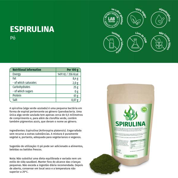 Spirulina Pulver