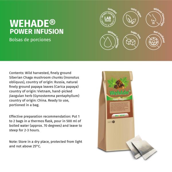 WehAde - ein leckere Natur-Kraftee - Jiaogulan
