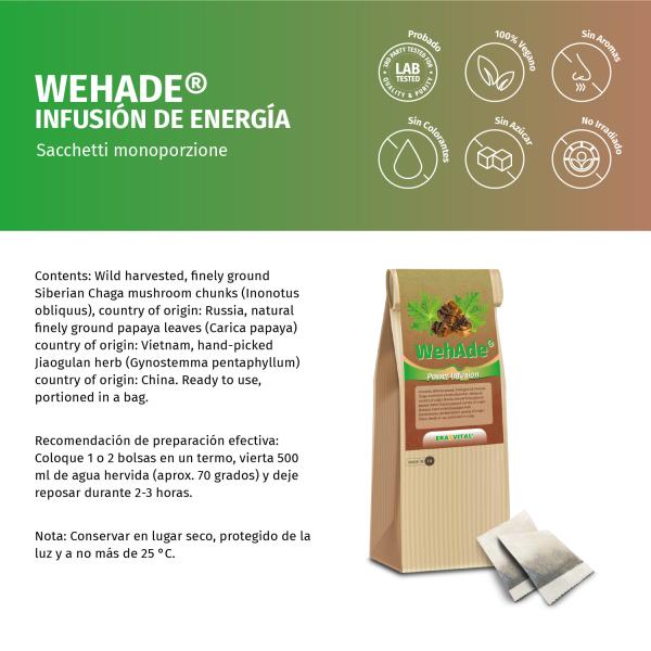 WehAde - ein leckere Natur-Kraftee - Jiaogulan